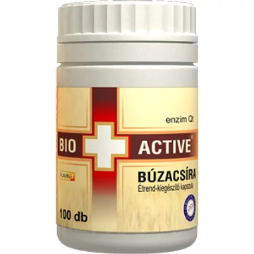 Bio+Active Búzacsíra kapszula 100db
