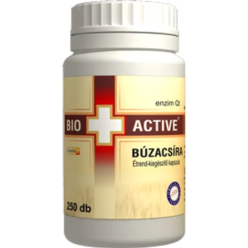 Bio+Active Búzacsíra kapszula 250db