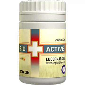 Bio+Active Lucernacsíra kapszula 100db