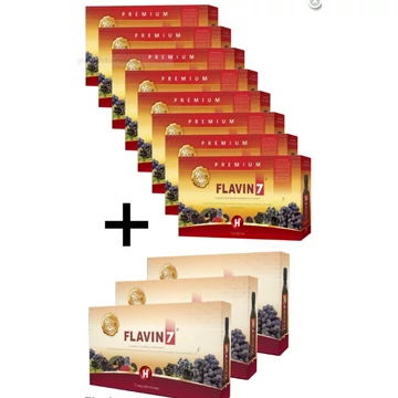 Flavin7 Prémium 8x7x100ml + Ajándék 3 doboz Flavin7 7x100ml 