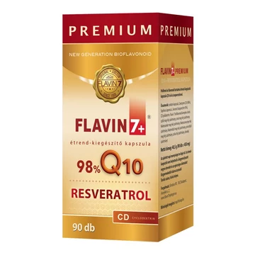 Flavin7 Q10 + Resveratrol Prémium 90 kapszula