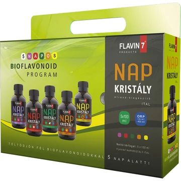 Flavin7 Napkristály 5 napos bioflavonoid program 5x100ml