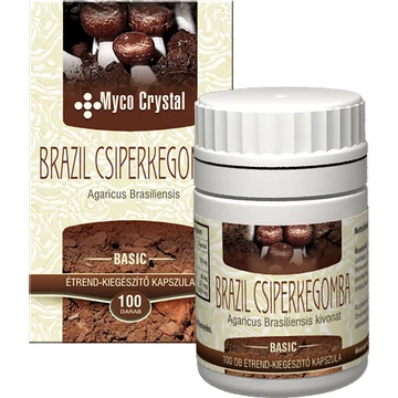 Myco Crystal Brazil csiperkegomba kapszula 100db