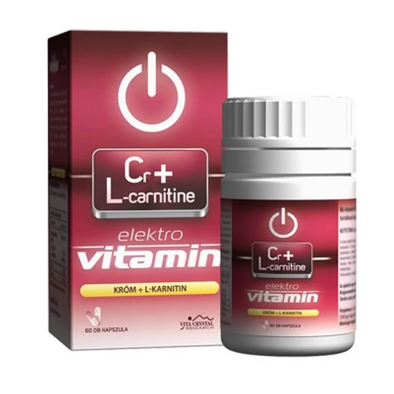 Elektro vitamin - Cr+L-carnitine 60db