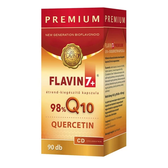Flavin7 Q10 + Quercetin Prémium 90 kapszula