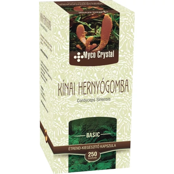 Myco Crystal Kínai hernyógomba kapszula 250db